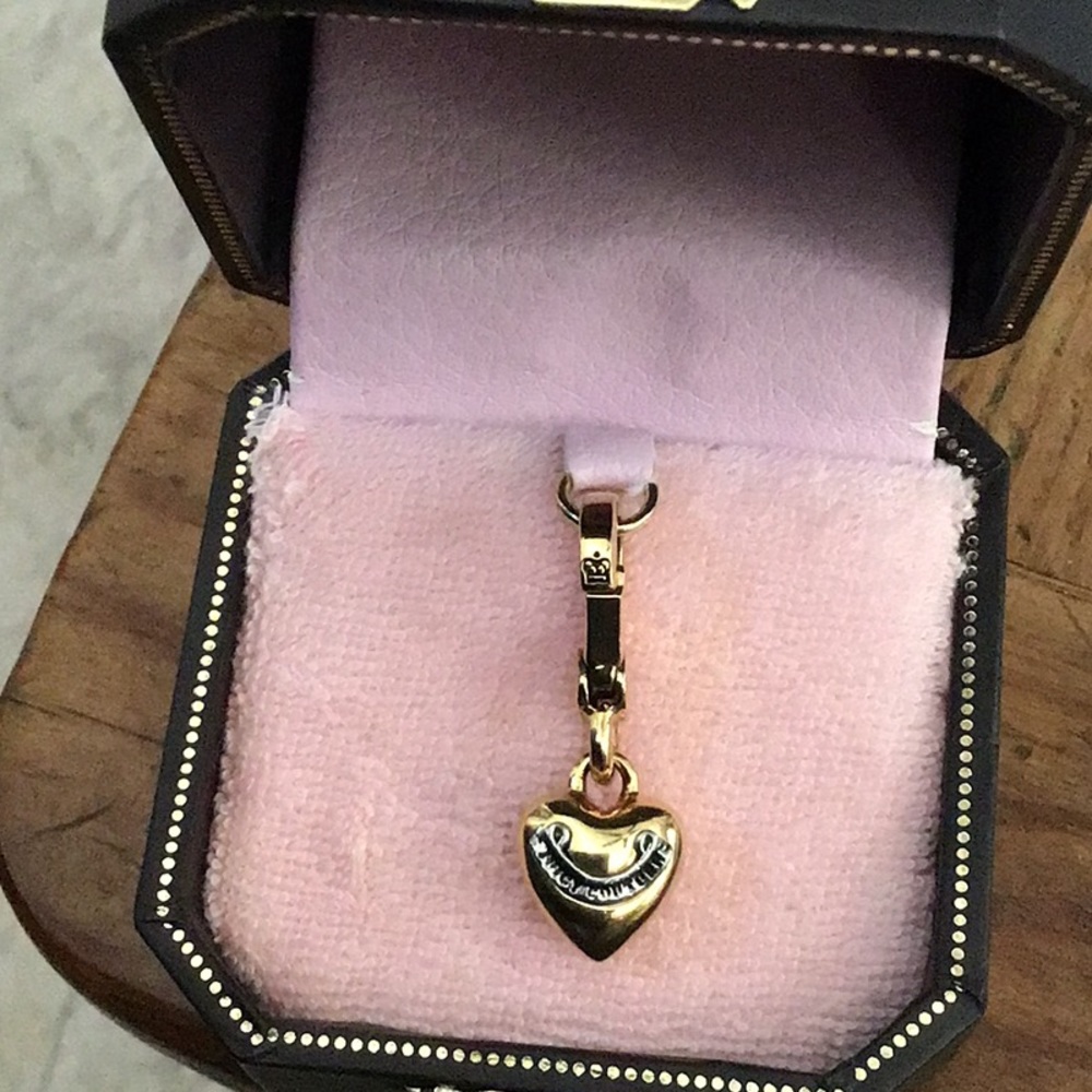 VINTAGE Y2K authentic Juicy Couture heart charm